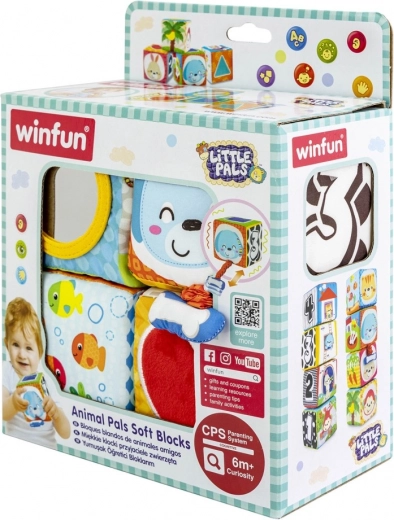 Mekane tekstilne kocke voljene životinjice