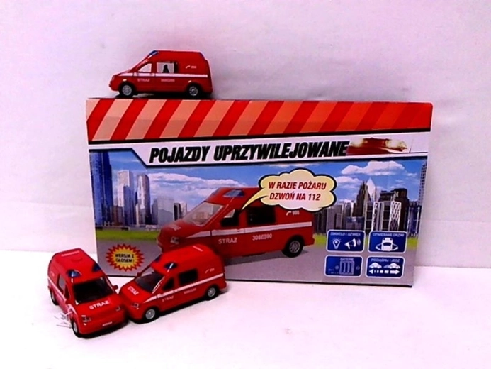 Vatrogasni kombi sa zvukom 14 cm