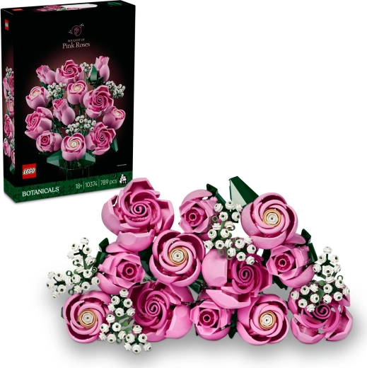 LEGO Botanicals Pink Roses Bouquet
