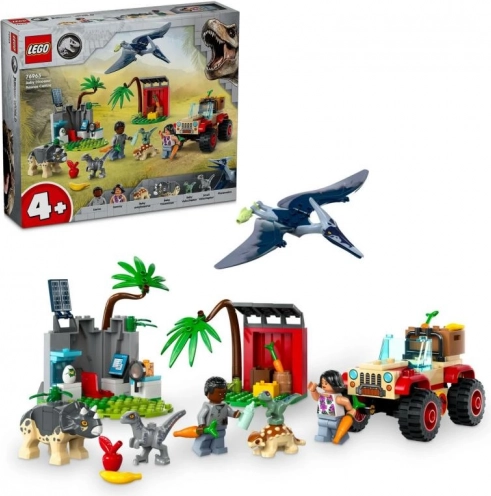 lego jurassic world centar spašavanja za male dinosaure