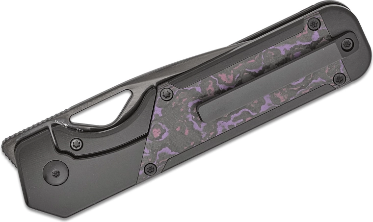 Titanium with Fatcarbon Purple Haze for style and function