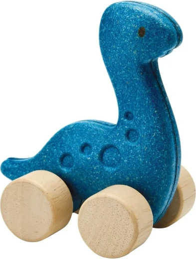 Dinosaurus na kotačićima koji zabavlja