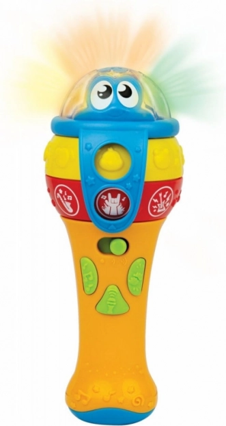 Interaktivni Dječji Mikrofon sa Svjetlosnim i Zvučnim Efektima