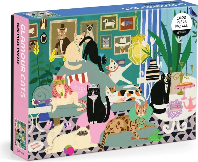 Puzzle Očaravajuće mačke 1000 dijelova GALISON