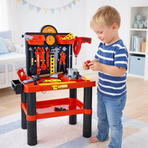 Stabilna radna ploha sa škripcem i mjerilom