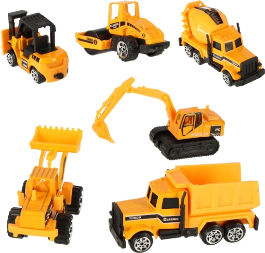 Construction Vehicle Set - 6 pcs