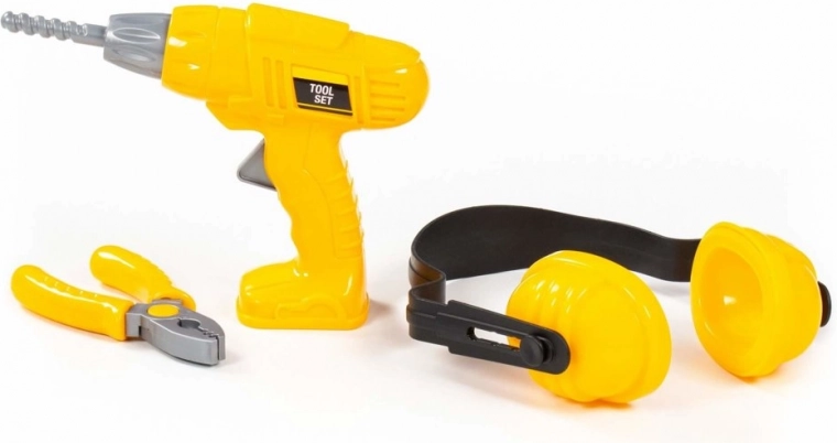 Set alata Odvijač Kliješta čepići za uši žuti 91109