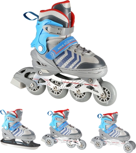 Growing boot with 4 adjustment steps