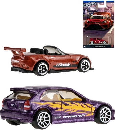 Hot Wheels Silver Series Compact Kings – '12 Ford Fiesta – kovinski autić 1:64