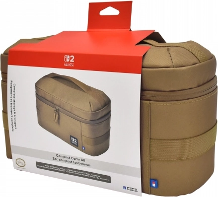 Hori Compact Carry All Travel Bag for Nintendo Switch – Sand