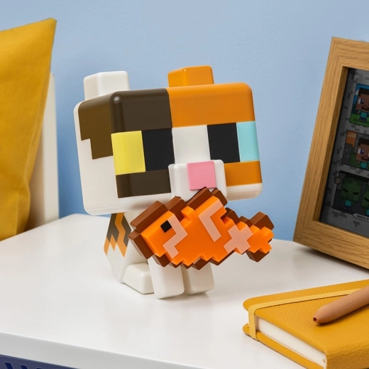 Minecraft lampica GloBuddies mačka