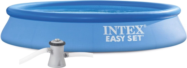 Intex Easy Set samostojeći vrtni bazen s filtarskom pumpom 12 V 305 × 61 cm - 1 komad