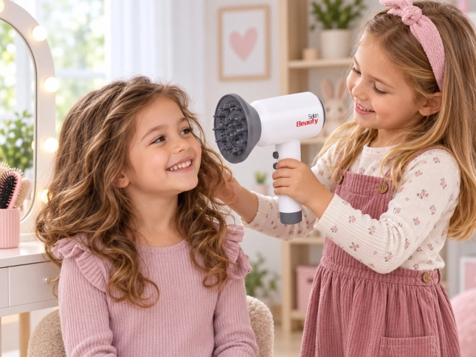 Gentle airflow for realistic play