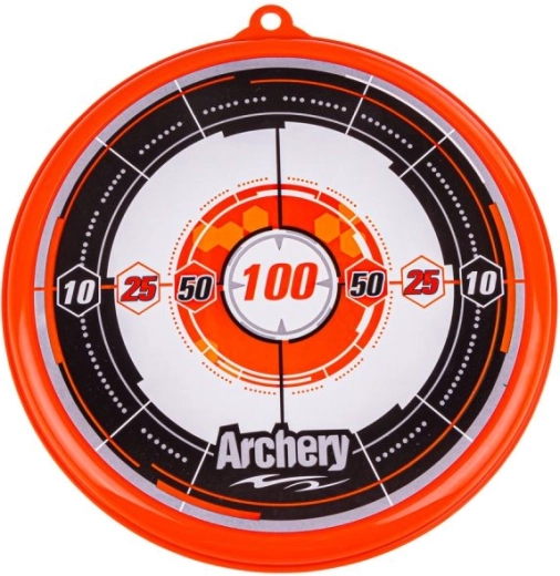 Safe suction-cup arrows and a target for accuracy training