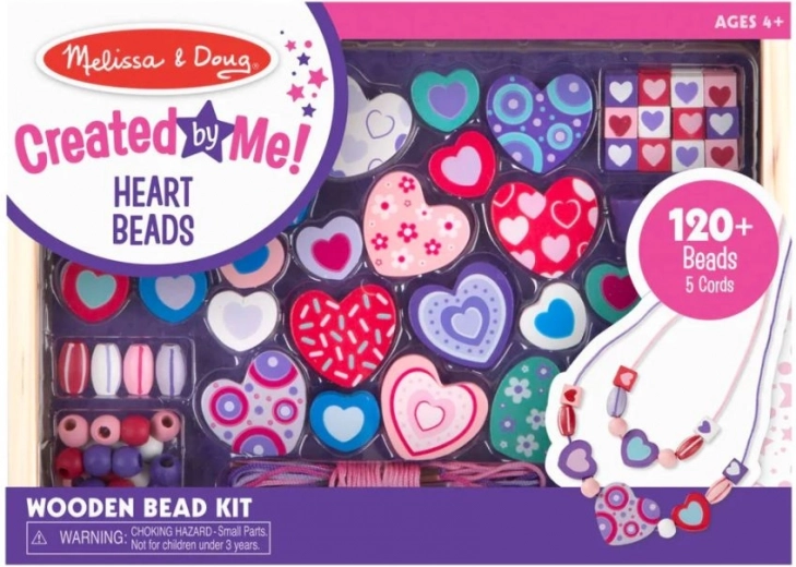 Kreativni set perlica Srdašca - Melissa & Doug