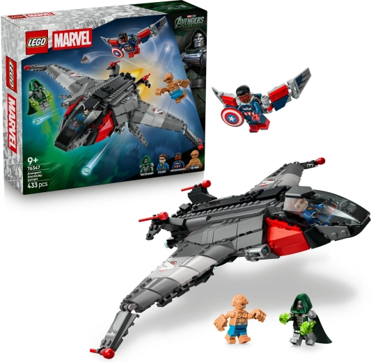 LEGO Marvel Quinjet iz filma Osvetnici: Sudnji dan