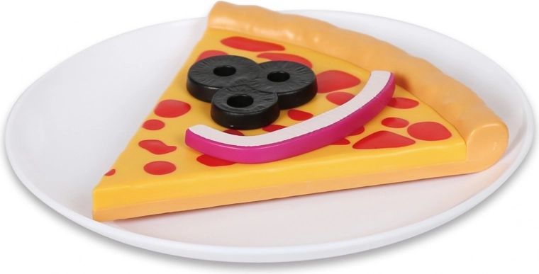 Realistic slices and toppings