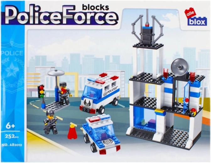 Police Station Building Set 252 pieces