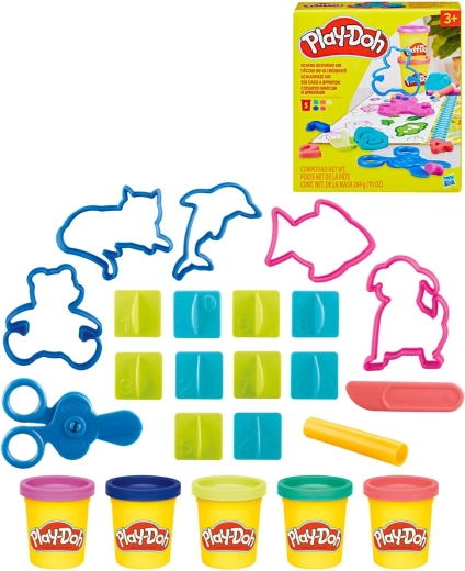 Play-Doh školski kreativni set s plastelinom i alatima