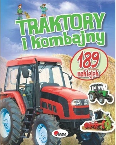 Tractors and Combines – Sticker Book with 189 Stickers