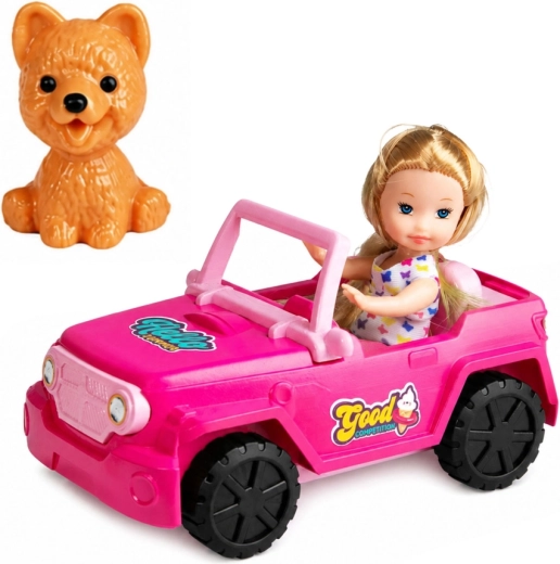 Doll and dog for role play