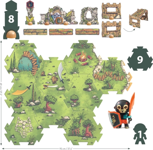 Čvrsti i sigurni dijelovi za male ruke