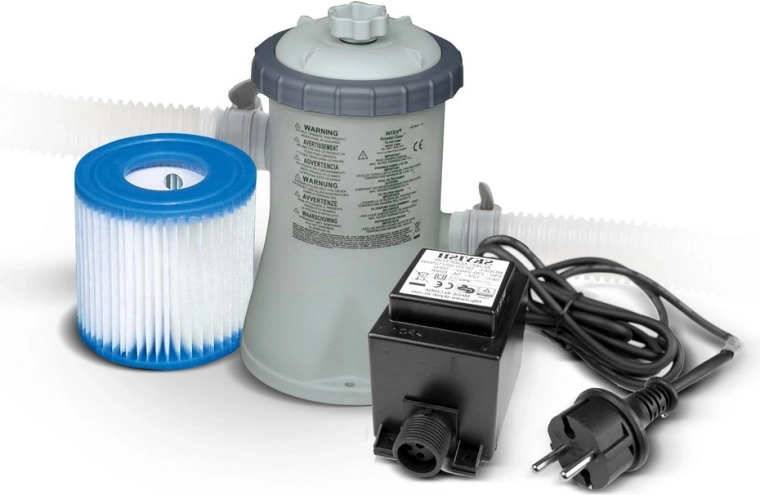 Filtarska pumpa za bazen 1250 l/h s transformatorom 12 V INTEX