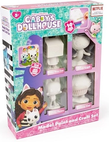 Spin Master Gabby’s Dollhouse kreativni set za bojanje figurica