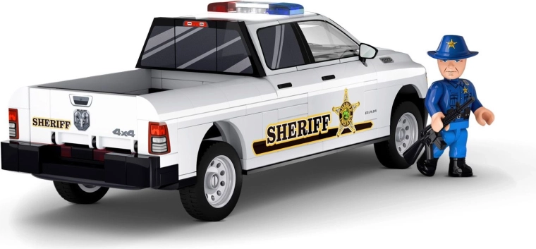 Sheriff figure and police accessories