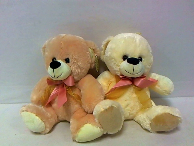 Plush Teddy Bear with Bow 30 cm
