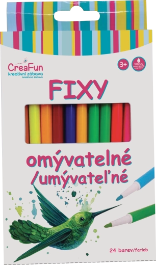 Perive flomastere CREAFUN 24 boja
