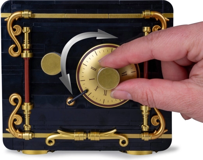 Functional three-dial lock