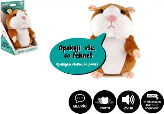 Govoreći plišani hrčak Mireček