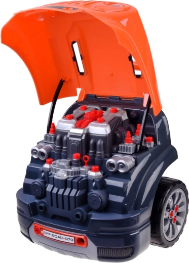 Poklopac motora koji se otvara i izvadivi motor