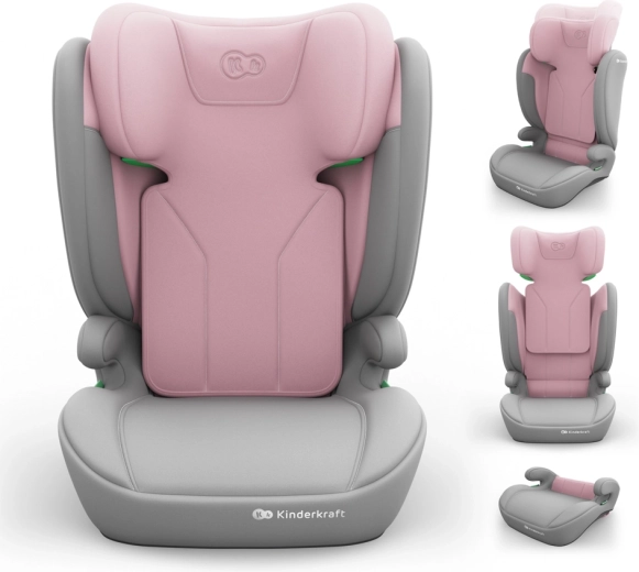 Kinderkraft autosjedalica i-spark 2 plus i-Size 100–150 cm pink