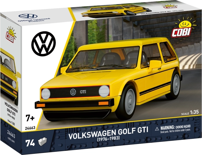 Cobi Volkswagen Golf GTI 1976.–1983. građevinski set 1:35 (74 dijela)