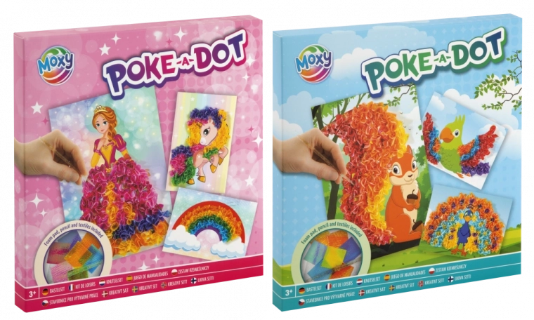 Tekstilno slikanje – set od 3 slike