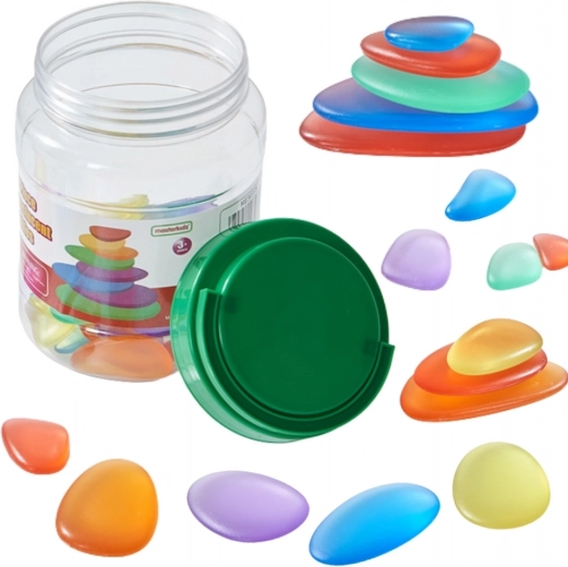 Masterkidz šareni kamenčići za svjetlosne panele