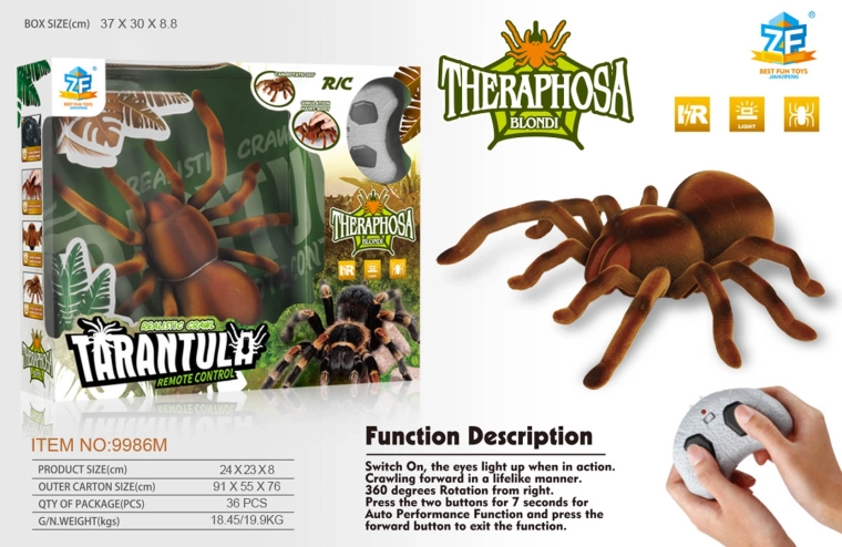 Remote-Controlled Tarantula