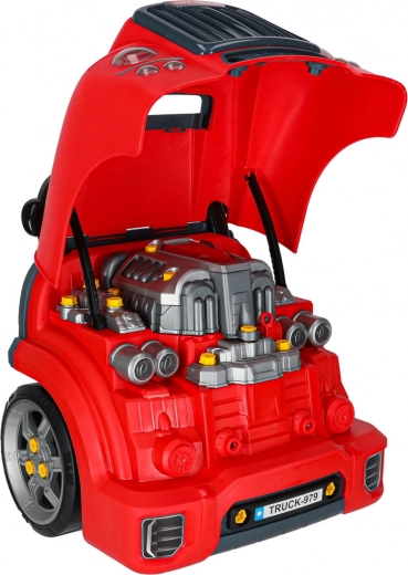 Otvarajuća hauba i motor koji se može rastaviti