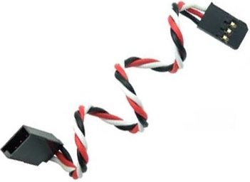Upleteni produžni kabel za servo 45 cm Futaba