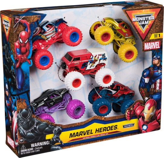 5 herojskih monster truckova u jednom pakiranju