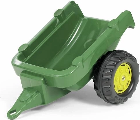 Rolly toys jednosočna prikolica za traktor tamnozelena