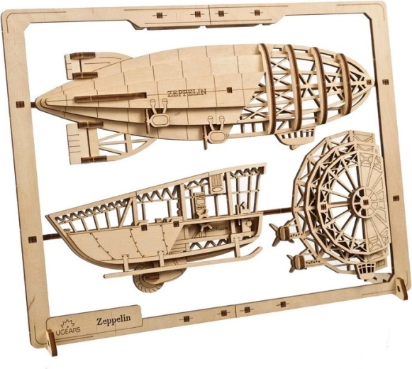 Realističan model zračnog broda s 2,5D efektom