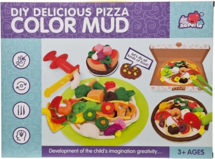 Kreativni set mase za modeliranje – pizza