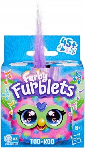 Furby Furblets Too-Koo interaktivni mini plišanac s kopčom