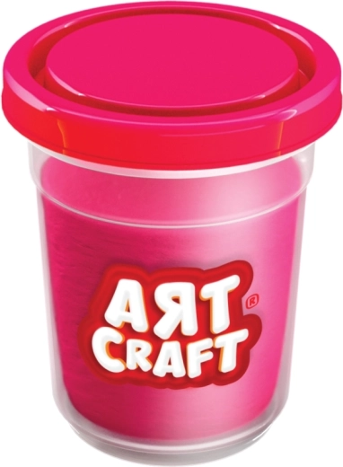 Four tubs of colorful modeling clay