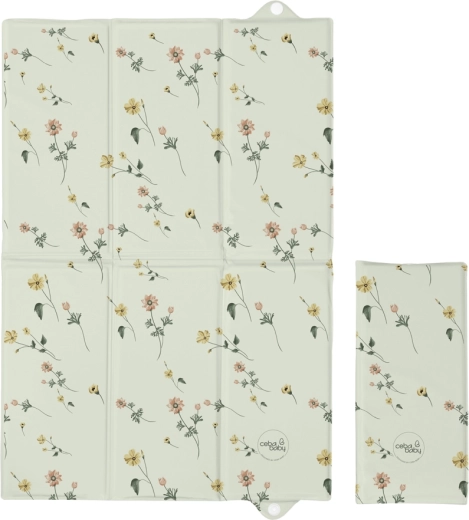 Ceba Baby putna podloga za presvlačenje Basic floral breeze 60 × 40 cm