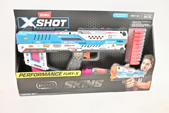 Zuru X-shot Skins Fury X za ispaljivanje kratkih strelica