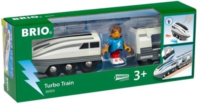Turbo vlak BRIO – superbrza lokomotiva s vagonom
